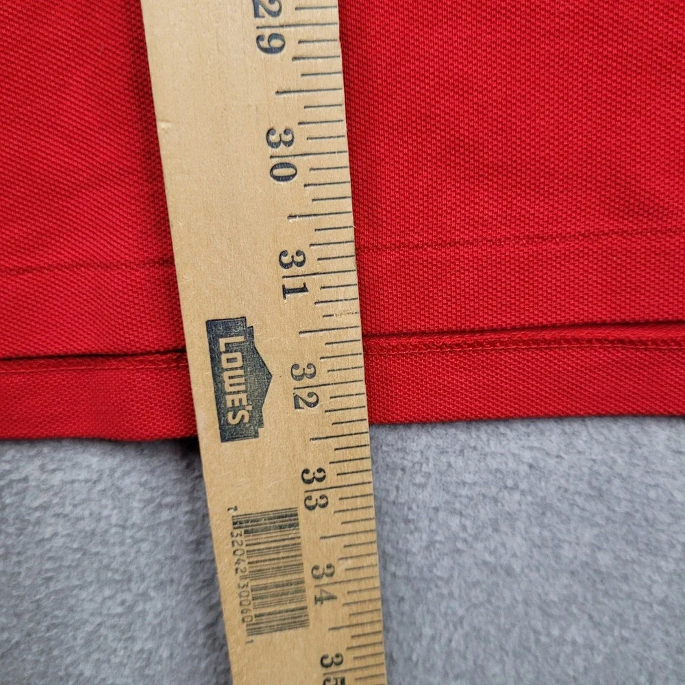 Polo Ralph Lauren Polo Shirt Mens XXL Red Classic Fit Short Sleeve Pique